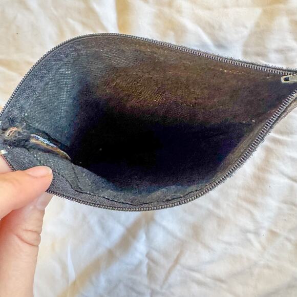 Maximalist Clutch & Pouch Lot | 7-Piece Y2K Silk Red Gold & Neon Pink Bundle - Picture 4 of 6